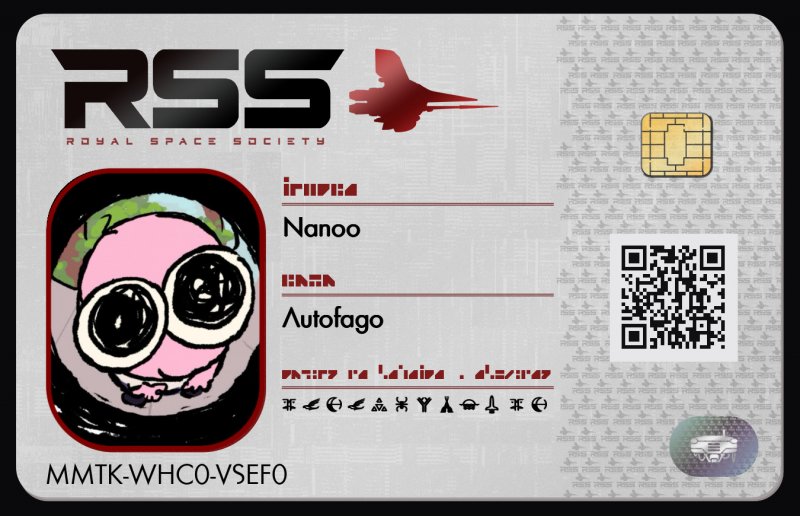 Tarjeta de identificación de Nanoo