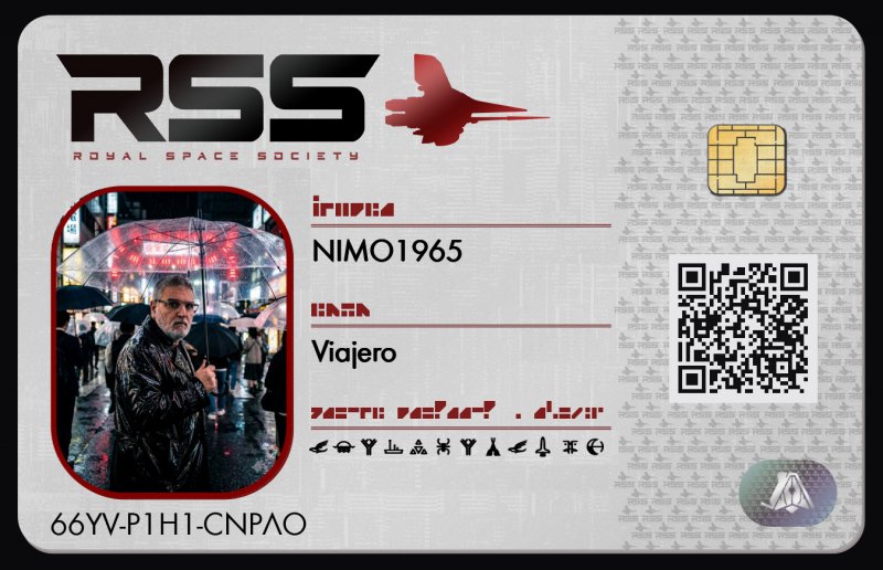 Tarjeta de identificación de NIMO1965