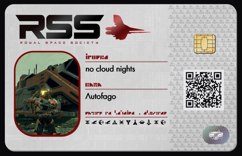 Tarjeta de no cloud nights