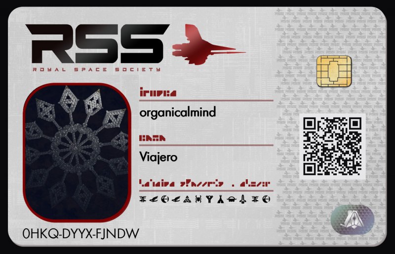 Tarjeta de identificación de organicalmind