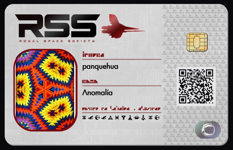 Tarjeta de identificación de panquehua