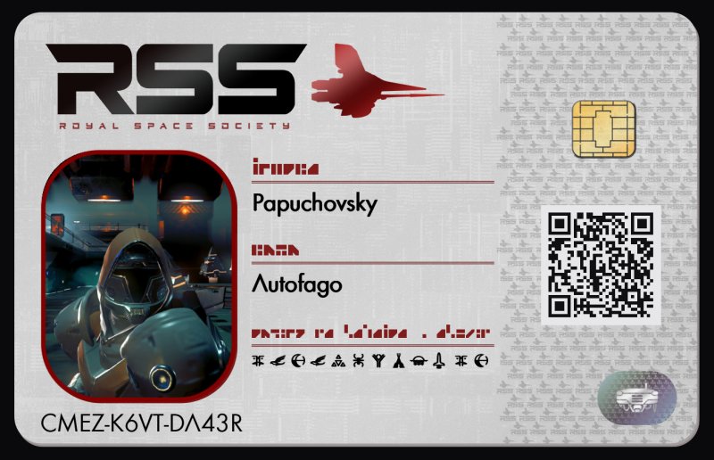 Tarjeta de Papuchovsky