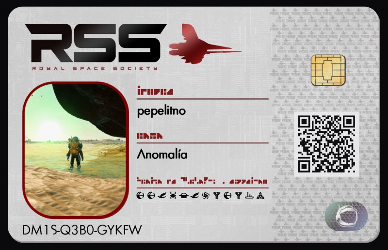 Tarjeta de identificación de pepelitno