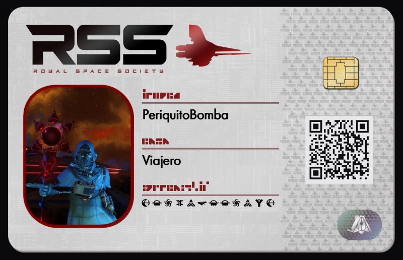 Tarjeta de identificación de PeriquitoBomba