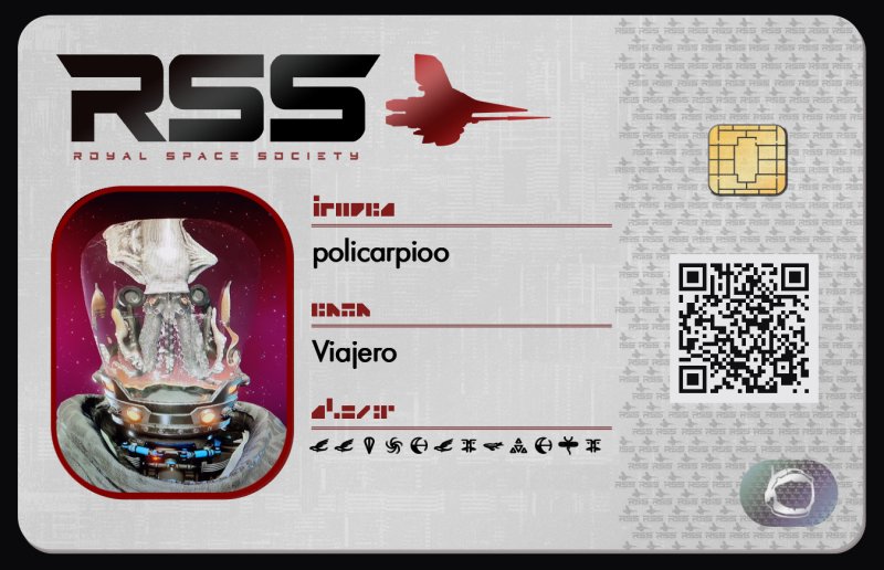 Tarjeta de policarpioo