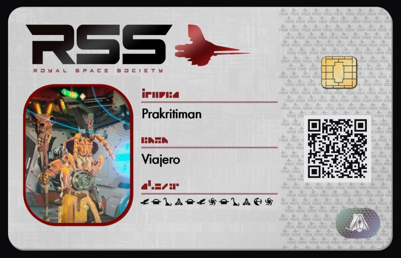 Tarjeta de identificación de Prakritiman