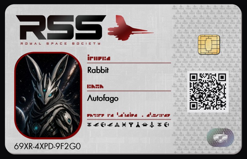 Tarjeta de identificación de Rabbit