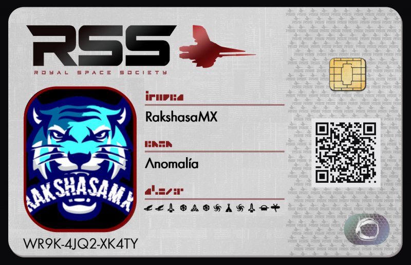Tarjeta de identificación de RakshasaMX