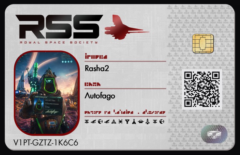 Tarjeta de identificación de Rasha2