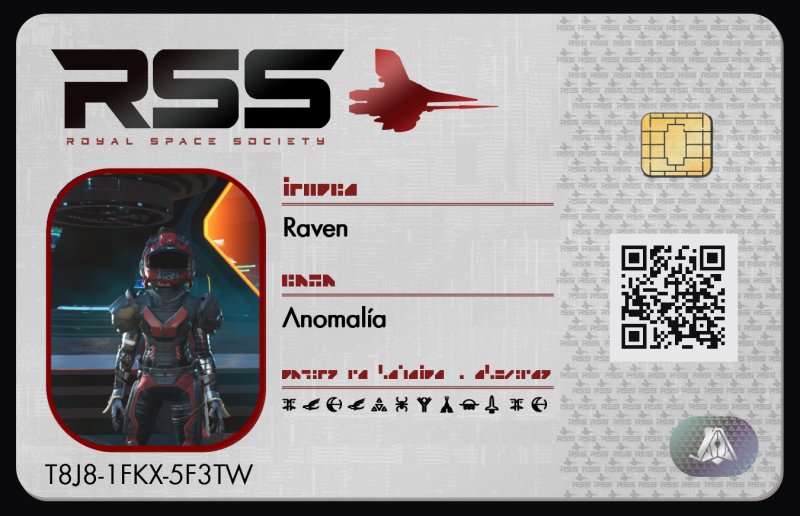 Tarjeta de Raven