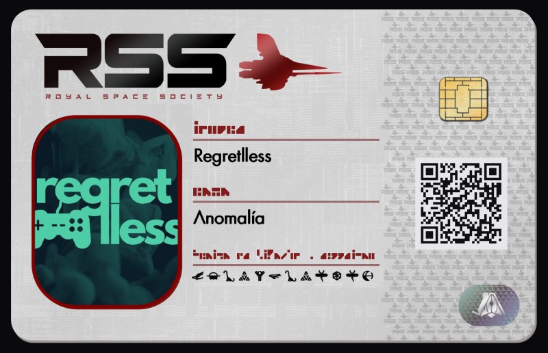 Tarjeta de Regretlless