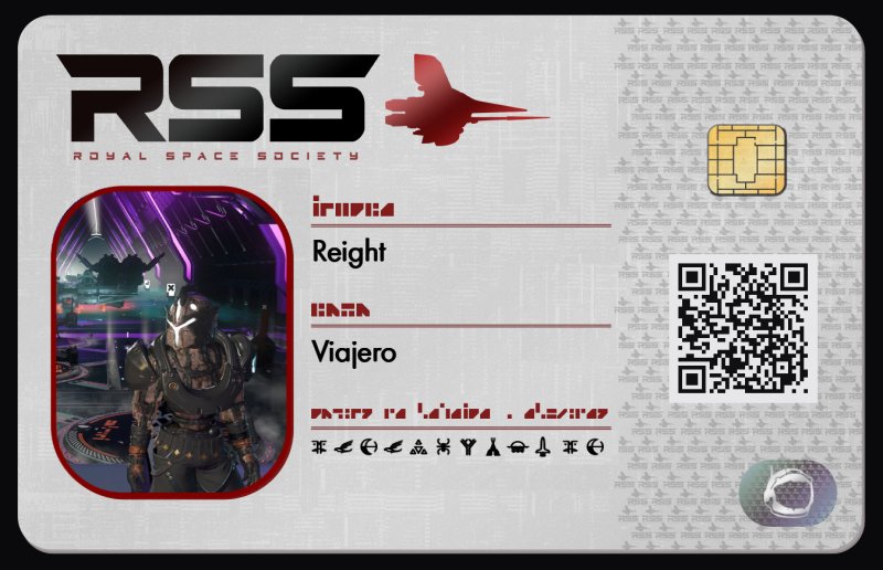 Tarjeta de Reight