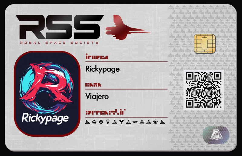 Tarjeta de identificación de Rickypage