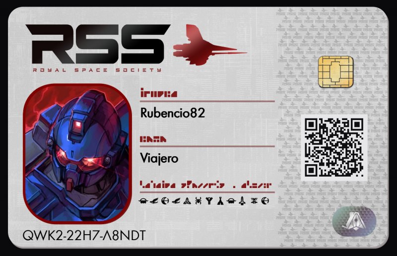 Tarjeta de identificación de Rubencio82