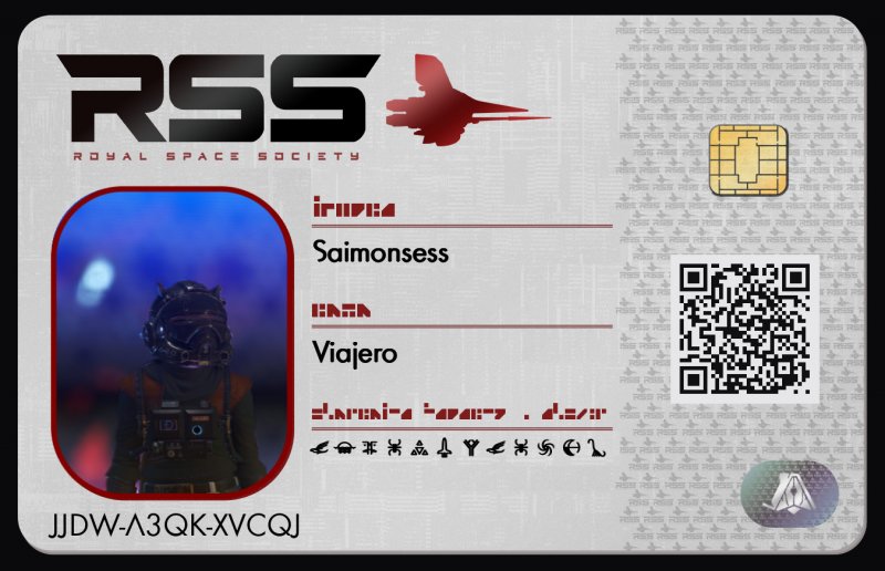 Tarjeta de identificación de Saimonsess