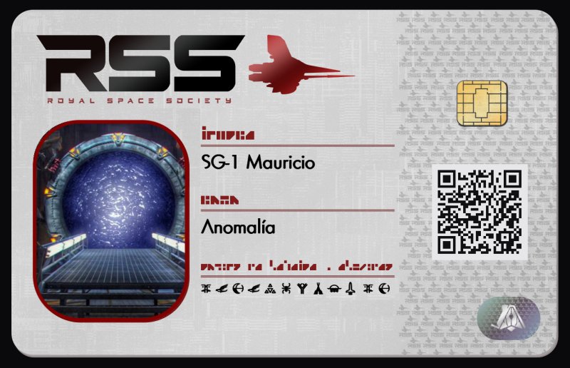 Tarjeta de SG-1 Mauricio