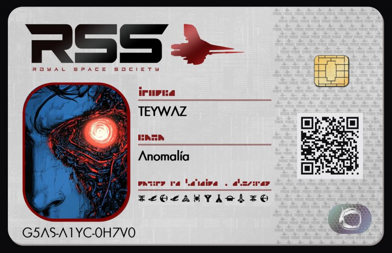 Tarjeta de identificación de TEYWAZ