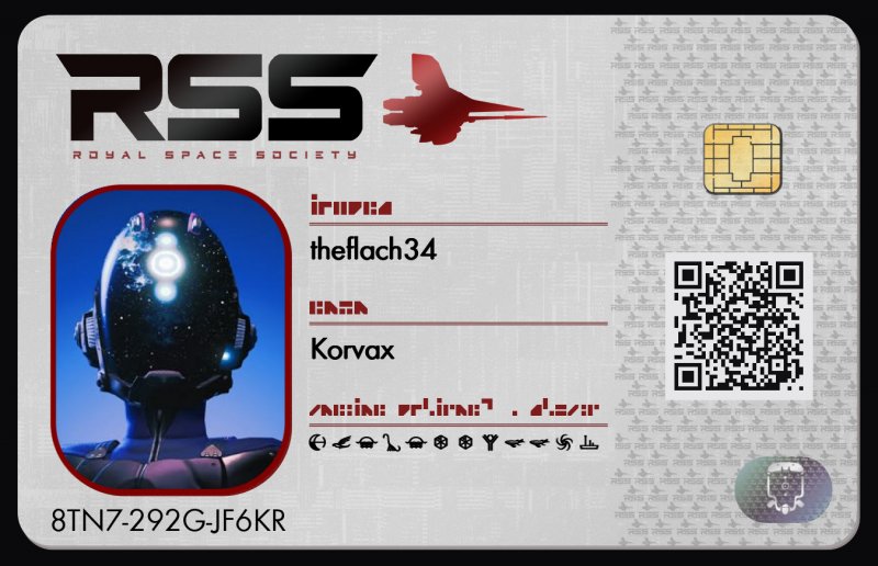 Tarjeta de identificación de theflach34