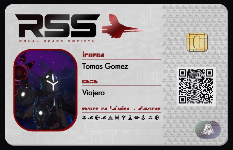 Tarjeta de identificación de Tomas Gomez