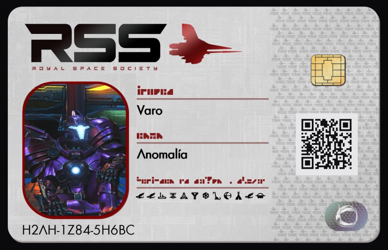 Tarjeta de identificación de Varo