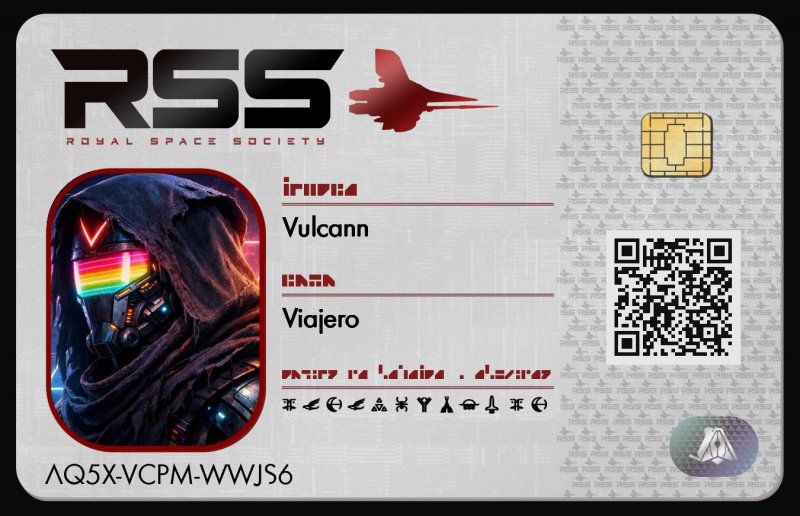 Tarjeta de identificación de Vulcann