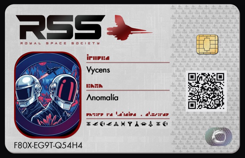 Tarjeta de identificación de Vycens