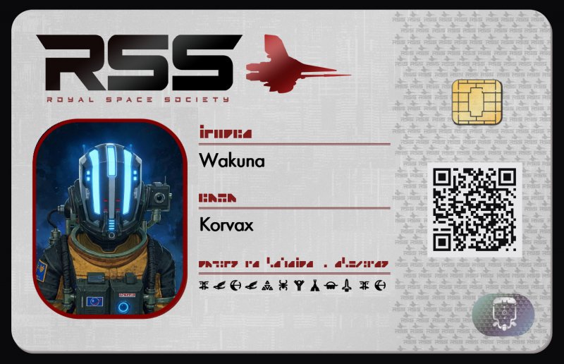 Tarjeta de identificación de Wakuna