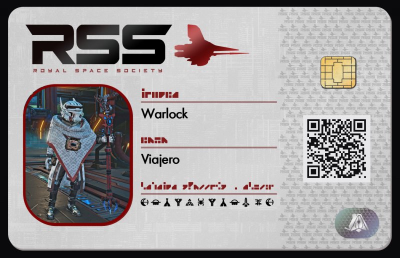 Tarjeta de identificación de Warlock