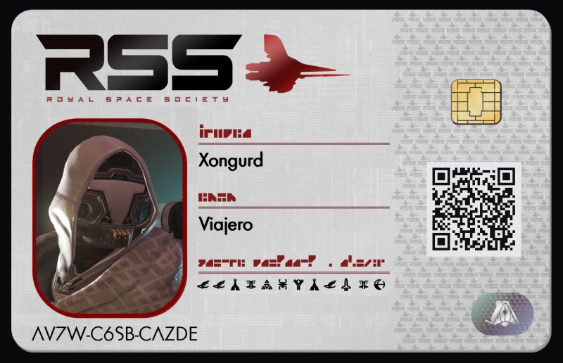 Tarjeta de identificación de Xongurd