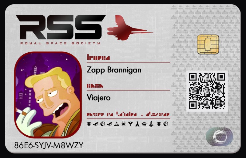 Tarjeta de Zapp Brannigan